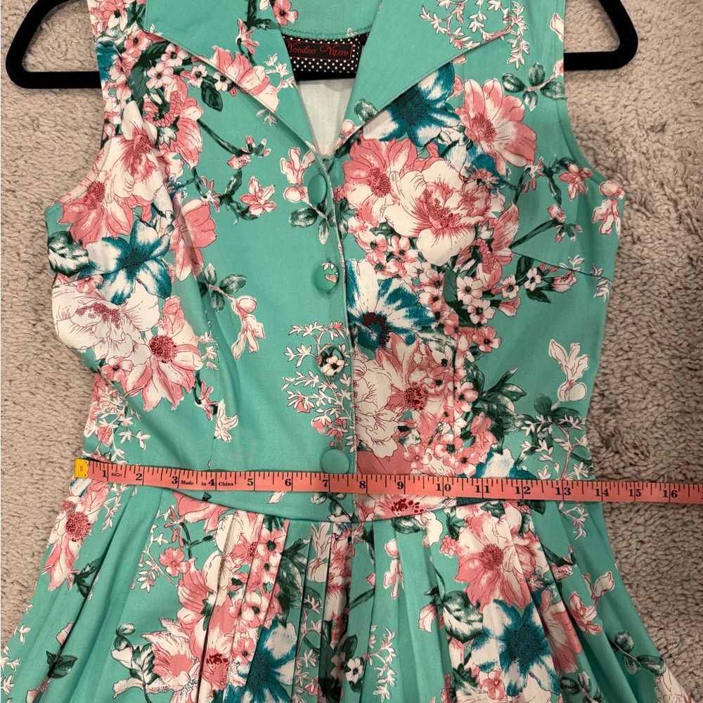 Voodoo Vixen Size Small Floral dress - Picture 14 of 14